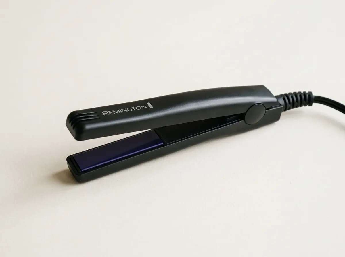 Mini lisseur Remington On The Go S2880, noir à plaques violettes