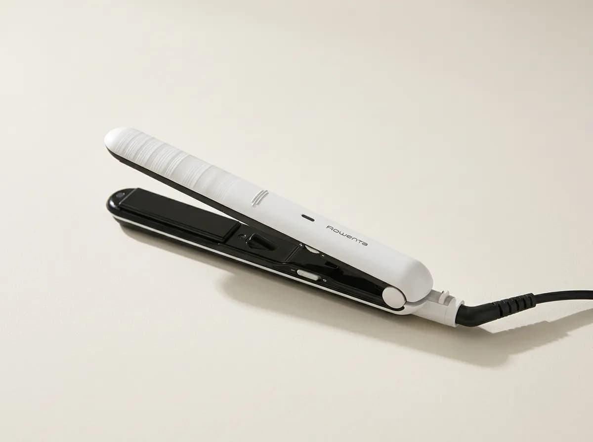 Lisseur Rowenta Optiliss SF3210F0, blanc et noir