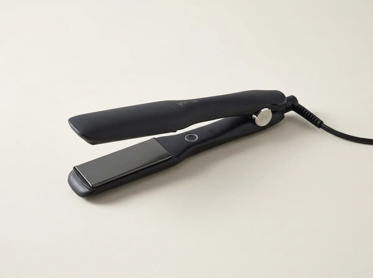 Lisseur à plaques larges ghd Max, noir mat